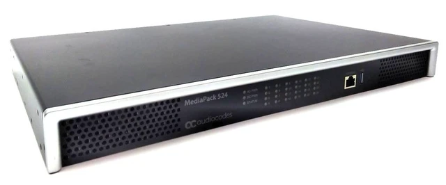 Alt view image 4 of 7 - AudioCodes MediaPack 524 Analog VoIP Gateway 24 FXS Voice Interfaces GGWP00017