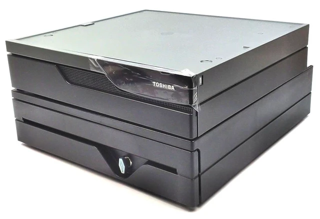 Alt view image 4 of 7 - Toshiba TCx 700 POS Cash Drawer Point of Sale Terminal Lockable 4900-E77