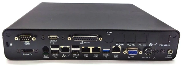 Alt view image 6 of 7 - POS-X EVO-PC4-F4UN Point of Sale Terminal Computer 2GHz 60GB SSD 931FL117600L33