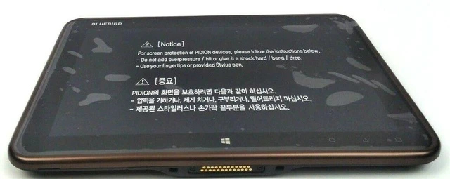 Alt view image 5 of 7 - Bluebird ET100-WNLH Rugged Touch Mobile Tablet Computer Win 10 10.1" WXGA