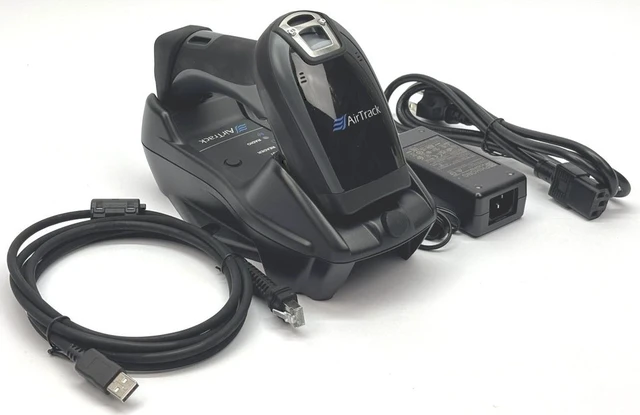 Alt view image 6 of 6 - Datalogic AirTrack PowerScan PBT9501 Barcode Scanner Wireless PBT9501-RBK10-CC35