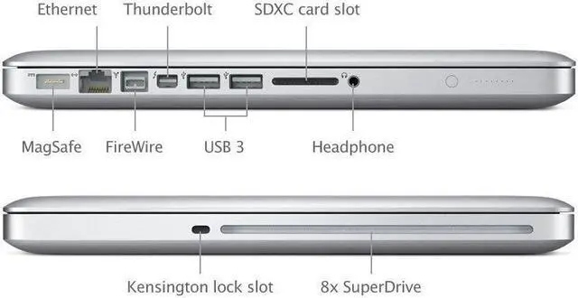 Alt view image 2 of 4 - Apple MacBook Pro Laptop Core i5 2.5GHz 8GB RAM 500GB HDD 13" Silver MD101LL/A (2012) - Excellent Condition