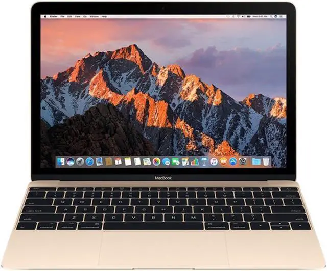 Main image of Apple MacBook Laptop Core i5 1.3GHz 8GB RAM 512GB SSD 12" Gold MNYL2LL/A (2017)