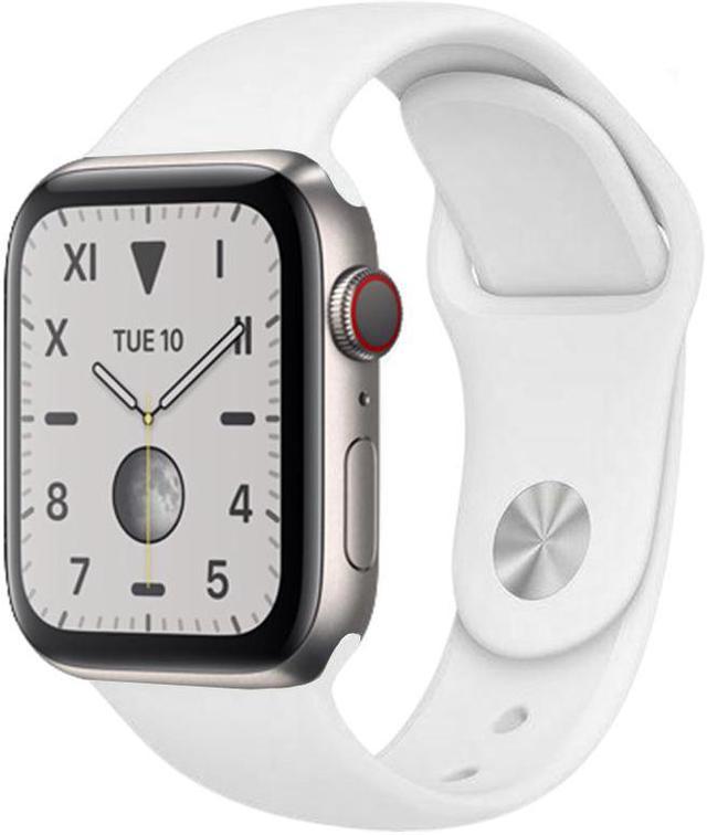 Refurbished: Apple Watch Series 5 44mm GPS Cellular Titanium