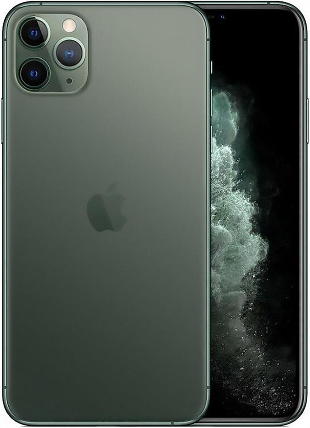 Refurbished: Apple iPhone 11 Pro Max 64GB Verizon + GSM Unlocked T-Mobile  ATu0026T 4G LTE - Green - Newegg.com