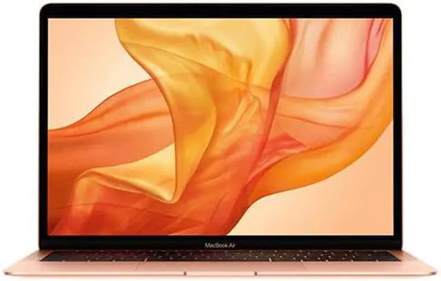 Main image of Apple MacBook Air Laptop Core i5 1.6GHz 8GB RAM 128GB SSD 13" Gold MVFM2LL/A (2019)