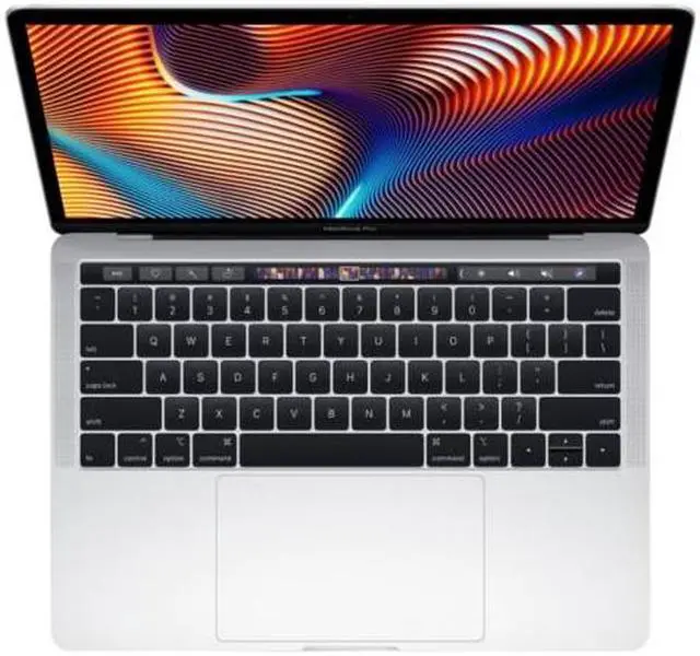 Alt view image 3 of 5 - Apple MacBook Pro Laptop Core i5 2.4GHz 8GB RAM 256GB SSD 13" Silver MV992LL/A (2019) - Very Good Condition