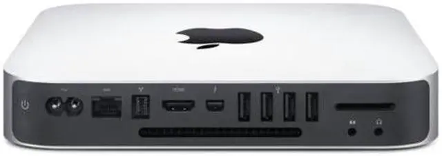 Alt view image 4 of 7 - Apple Mac mini Core i5 1.4GHz 8GB RAM 500GB HDD Silver MGEM2LL/A (2014) - Good Condition