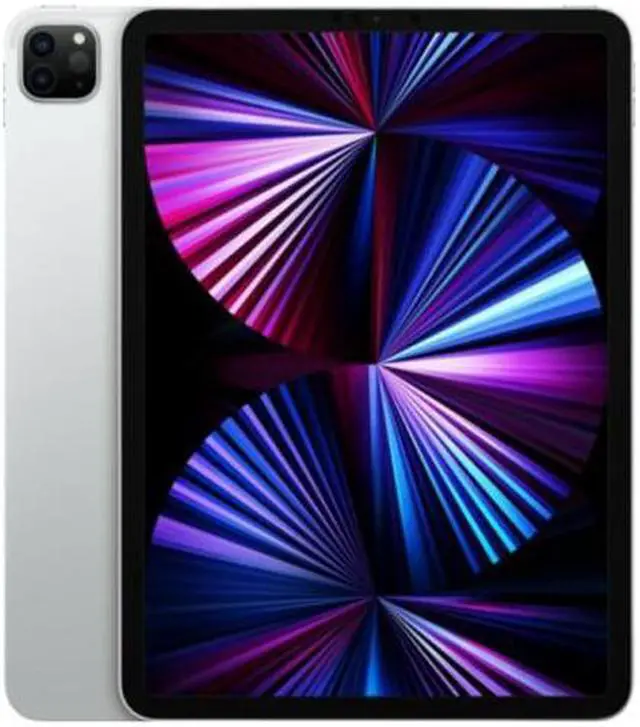 Main image of Apple iPad Pro 3 (3rd Gen) 128GB - Wi-Fi + Cellular Unlocked - 11" - Silver - (2021)
