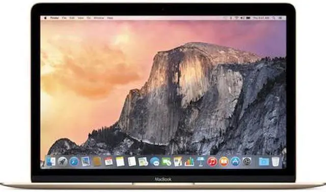 Main image of Apple MacBook Laptop Core M 1.3GHz 8GB RAM 512GB SSD 12" Gold MK4N2LL/A (2015)