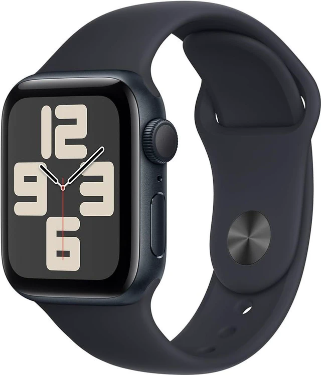 Main image of Apple Watch SE 2nd Generation 40mm GPS - Midnight Aluminum Case - Midnight Sport Band (2022) - Very Good Condition