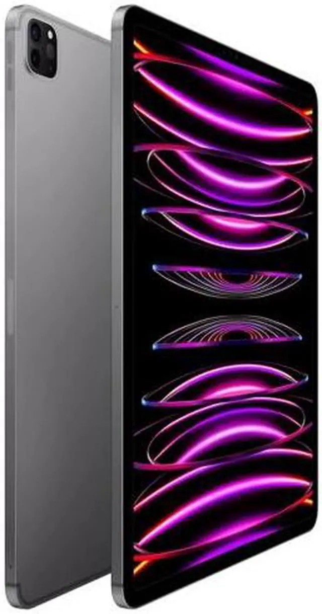 Alt view image 4 of 4 - Apple iPad Pro 6 (6th Gen) 128GB - Wi-Fi + Cellular Unlocked - 12.9" - Space Gray - (2022) - Excellent Condition