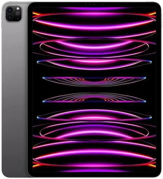 Main image of Apple iPad Pro 6 (6th Gen) 256GB - Wi-Fi - 12.9" - Space Gray - (2022) - Excellent Condition