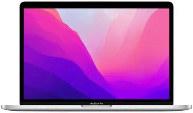 Main image of Apple MacBook Pro Laptop Apple M2 8-Core CPU 10 Core GPU 8GB RAM 256GB SSD 13" Silver MNEP3LL/A (2022) - Excellent Condition