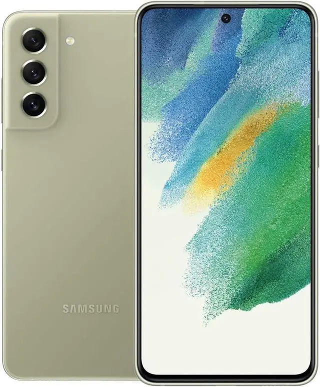 Main image of Samsung Galaxy S21 FE 5G 128GB Fully Unlocked SM-G990 (2022) - Green - Excellent Condition