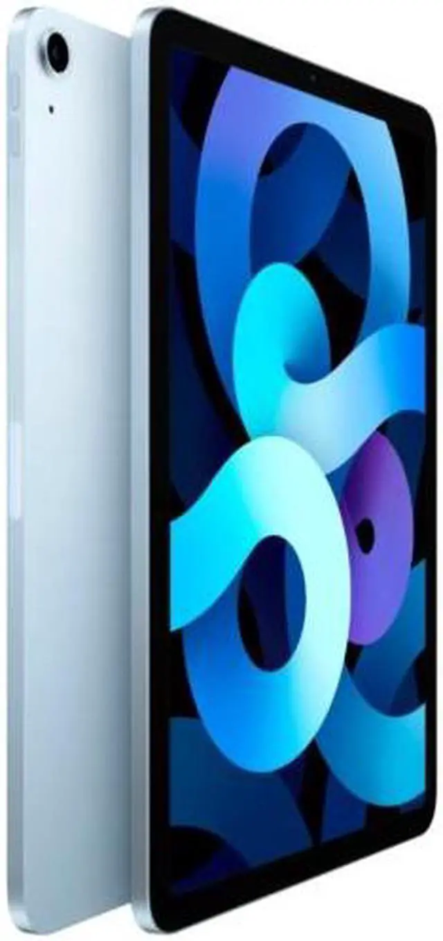 Alt view image 3 of 3 - Apple iPad Air 4 (4th Gen) 64GB - Wi-Fi + Cellular - 10.9" - Sky Blue - (2020) - Excellent Condition