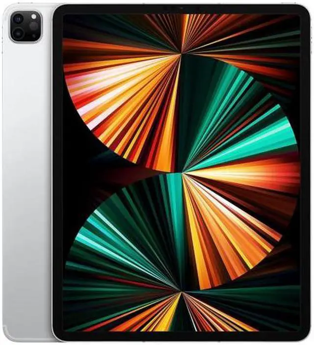 Main image of Apple iPad Pro 5 (5th Gen) 512GB - Wi-Fi + Cellular - 12.9" - Silver - (2021) - Good Condition