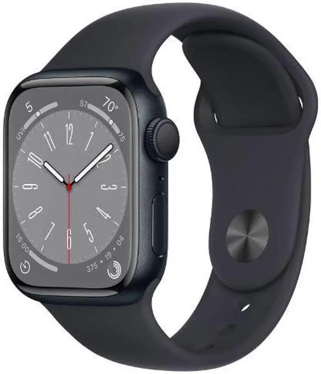 Refurbished: Apple Watch Series 8 45mm GPS - Midnight Aluminum 