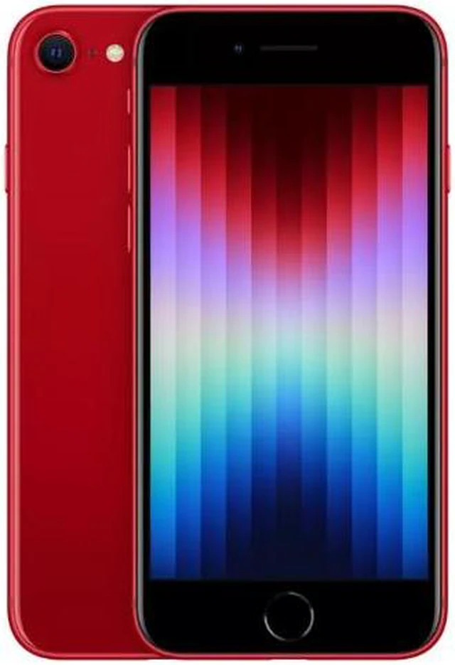 Main image of Apple iPhone SE 3 (3rd Gen) 256GB Fully Unlocked Verizon T-Mobile AT&T 4G LTE (2022) - Red - Good Condition
