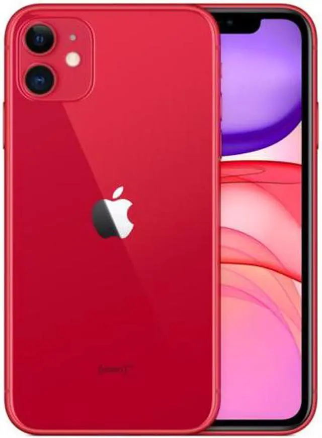 Main image of Apple iPhone 11 64GB Fully Unlocked Verizon T-Mobile AT&T 4G LTE (2019) - Red - Good Condition