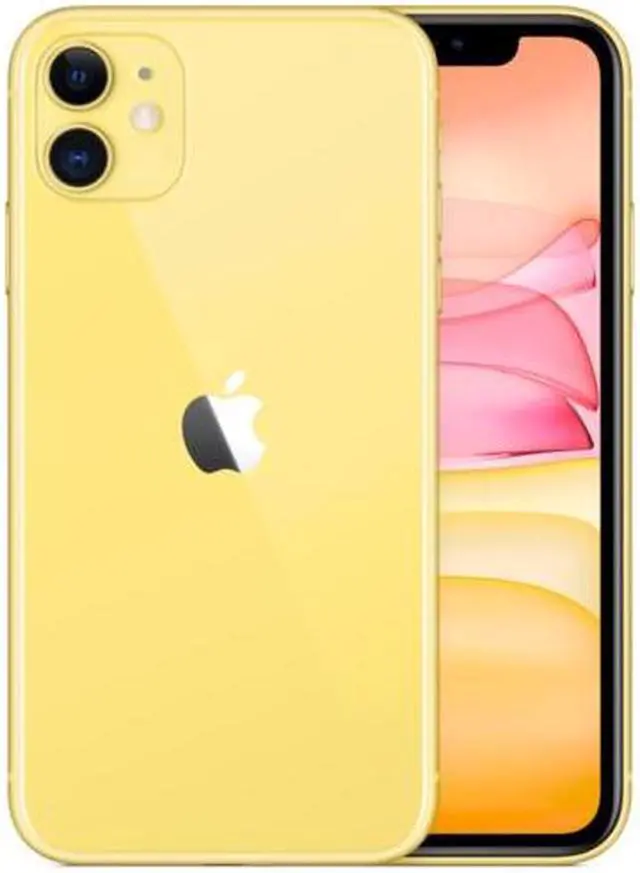 Main image of Apple iPhone 11 64GB Fully Unlocked Verizon T-Mobile AT&T 4G LTE (2019) - Yellow - Good Condition