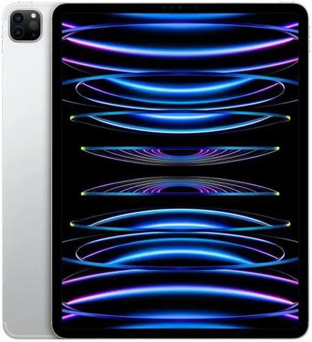 Main image of Apple iPad Pro 6 (6th Gen) 256GB - Wi-Fi + Cellular - 12.9" - Silver - (2022) - Very Good Condition
