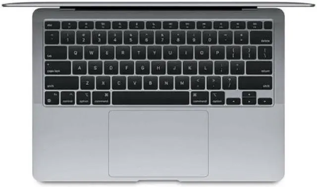 Alt view image 2 of 3 - Apple MacBook Air Laptop Apple M1 8-Core CPU 7-Core GPU 16GB RAM 256GB SSD 13" Space Gray MGN63LL/A (2020) - Very Good Condition