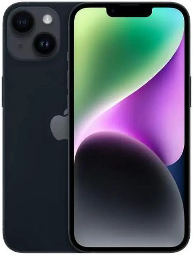 Main image of Apple iPhone 14 128GB Fully Unlocked Verizon T-Mobile AT&T 5G (2022) - Black - Good Condition
