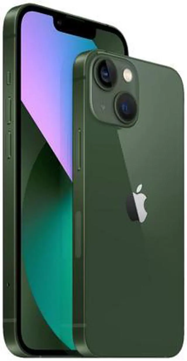 Alt view image 3 of 4 - Apple iPhone 13 512GB Fully Unlocked Verizon T-Mobile AT&T 5G (2021) - Green - Good Condition