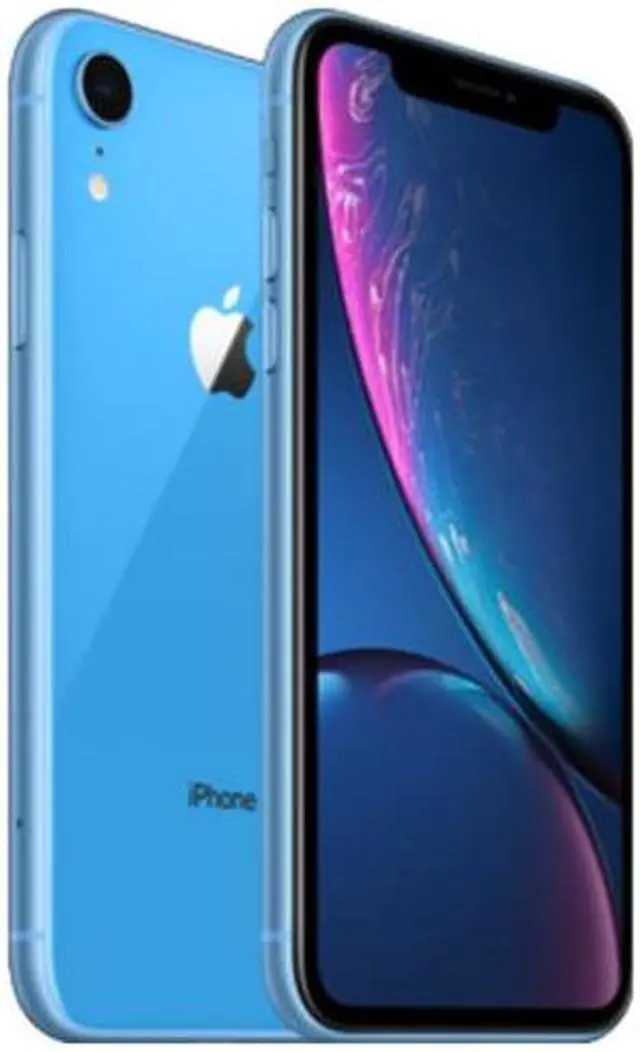 Main image of Apple iPhone XR 64GB Fully Unlocked Verizon T-Mobile AT&T 4G LTE (2018) - Blue - Excellent Condition