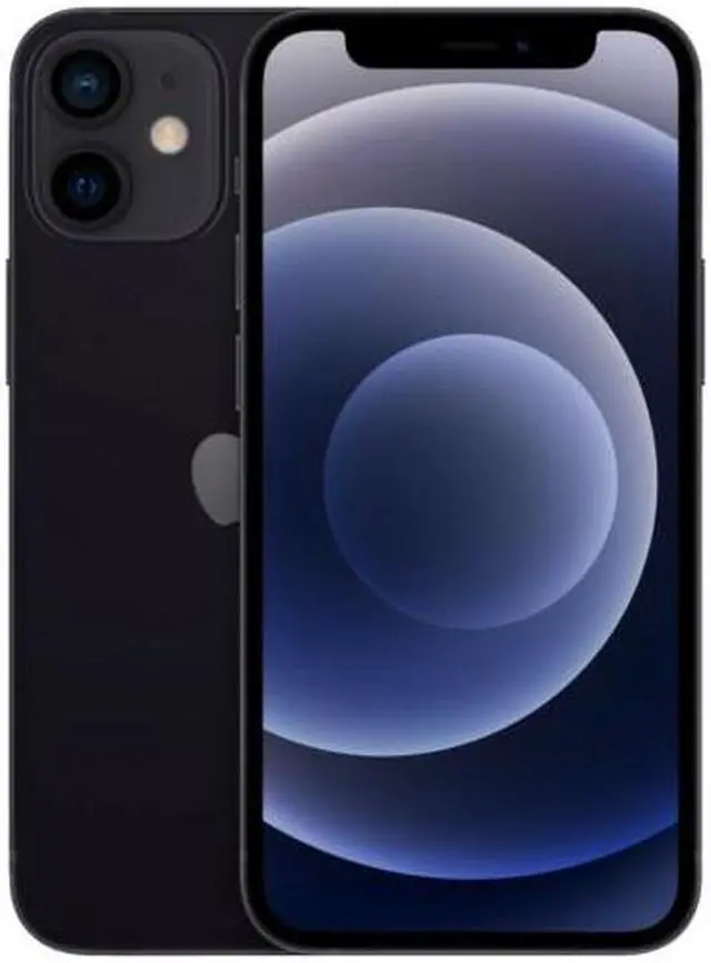 Main image of Apple iPhone 12 mini 64GB Fully Unlocked Verizon T-Mobile AT&T 5G (2020) - Black - Good Condition