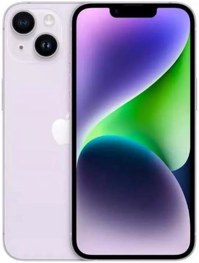 Main image of Apple iPhone 14 128GB Fully Unlocked Verizon T-Mobile AT&T 5G (2022) - Purple - Very Good Condition