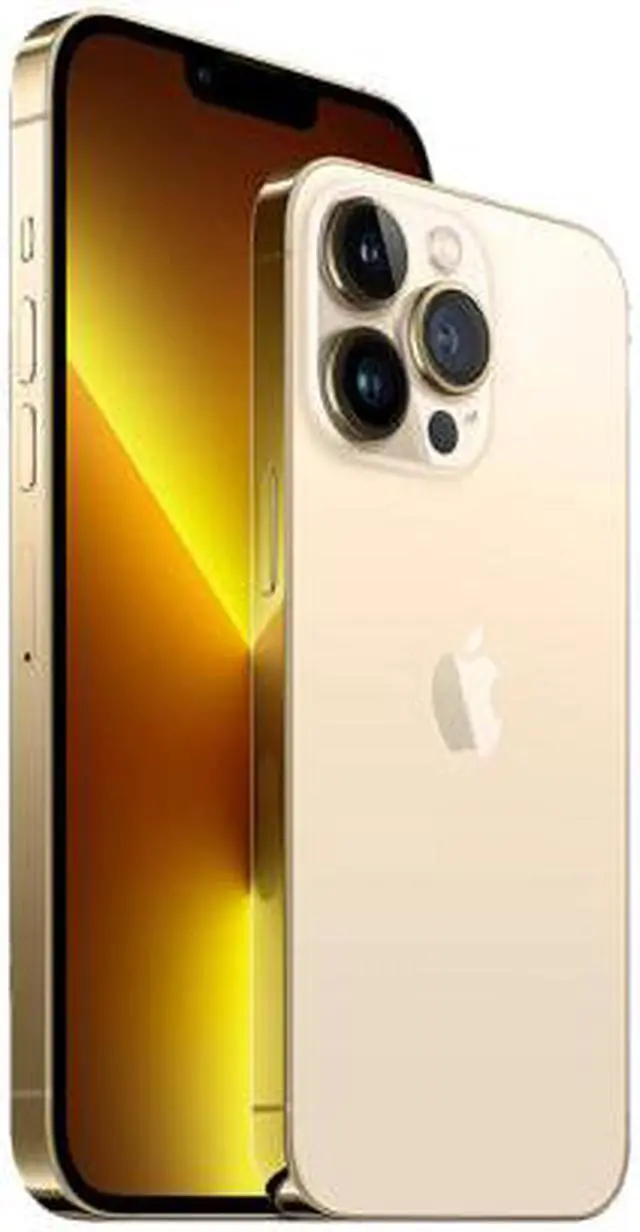 Alt view image 3 of 4 - Apple iPhone 13 Pro Max 1TB Fully Unlocked Verizon T-Mobile AT&T 5G (2021) - Gold - Very Good Condition