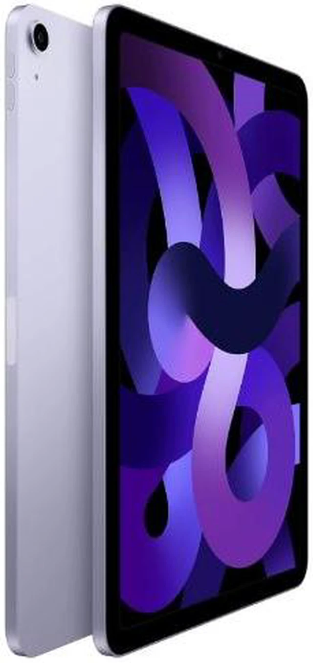Alt view image 2 of 3 - Apple iPad Air 5 (5th Gen) 64GB - Wi-Fi + Cellular - 10.9" - Purple - (2022) - Good Condition