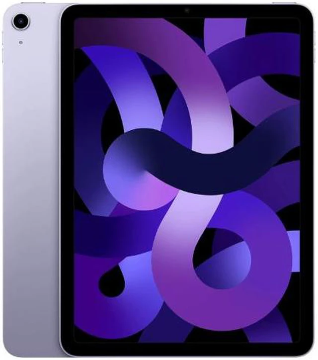 Main image of Apple iPad Air 5 (5th Gen) 64GB - Wi-Fi + Cellular - 10.9" - Purple - (2022) - Good Condition