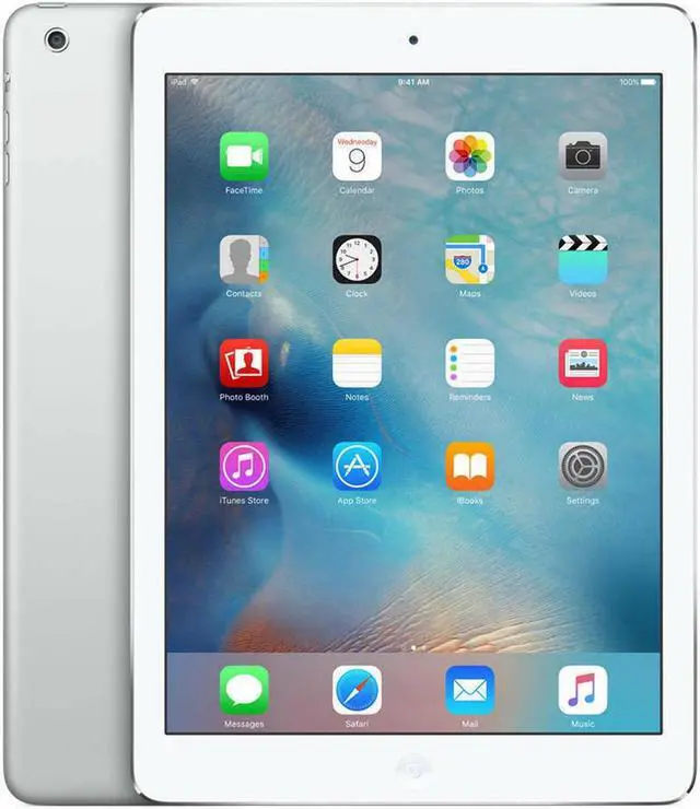 Main image of Apple iPad Air (1st Gen) 16GB - Wi-Fi + Cellular - 9.7" - Silver - (2013) - Good Condition