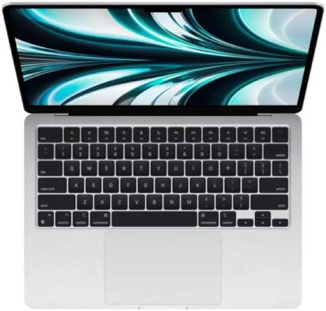 Alt view image 2 of 2 - Apple MacBook Air Laptop Apple M2 8-Core CPU 8-Core GPU 8GB RAM 256GB SSD 13.3" Silver MLXW3LL/A (2022) - Very Good Condition