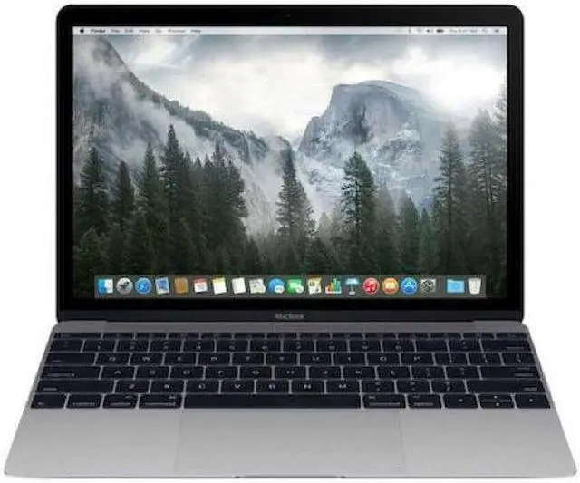 Alt view image 2 of 3 - Apple MacBook Laptop Core m5 1.2GHz 8GB RAM 512GB SSD 12" Space Gray MLH82LL/A (2016) - Good Condition