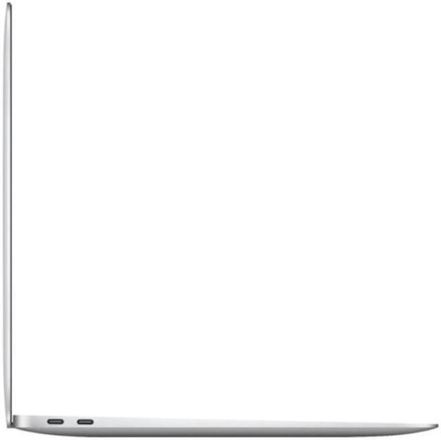 Alt view image 3 of 3 - Apple MacBook Air Laptop Apple M1 8-Core CPU 7-Core GPU 8GB RAM 128GB SSD 13" Silver MGN83LL/A (2020) - Good Condition