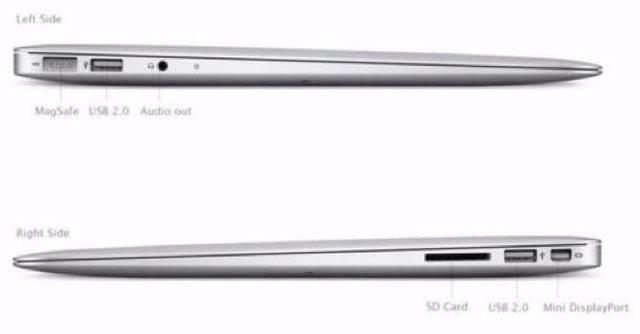 Alt view image 3 of 3 - Apple MacBook Air Laptop Core i5 1.8GHz 8GB RAM 128GB SSD 13" Silver MQD32LL/A (2017) - Excellent Condition