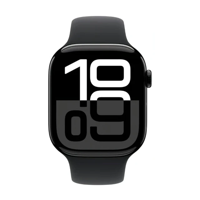 Alt view image 2 of 3 - Apple Watch Series 10 GPS 46mm (2024) Apple S10 SiP 1GB RAM 64GB Jet Black Aluminum - Good Condition