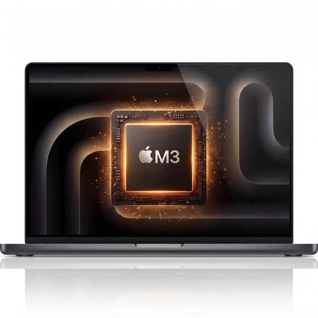 Main image of Apple MacBook Pro 14" (2023) Apple M3 8-Core CPU 10-Core GPU 8GB RAM 1TB SSD Space Gray MTL83LL/A - Very Good Condition