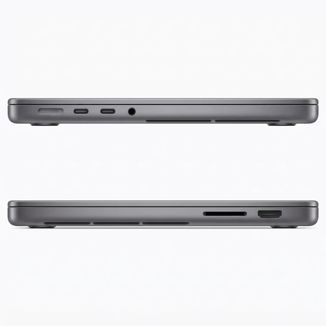 Alt view image 6 of 6 - Apple MacBook Pro 14" (2023) Apple M3 8-Core CPU 10-Core GPU 8GB RAM 1TB SSD Space Gray MTL83LL/A - Very Good Condition