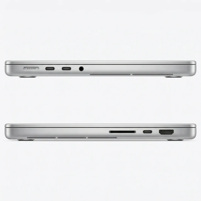 Alt view image 6 of 6 - Apple MacBook Pro 16" (2023) Apple M3 Pro 12-Core CPU 18-Core GPU 18GB RAM 512GB SSD Silver MRW43LL/A - Very Good Condition