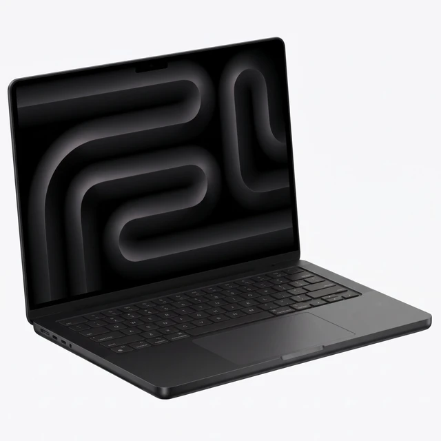 Alt view image 4 of 6 - Apple MacBook Pro 16" (2023) Apple M3 Pro 12-Core CPU 18-Core GPU 18GB RAM 512GB SSD Space Black MRW13LL/A - Good Condition