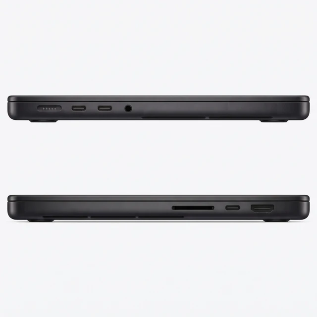 Alt view image 6 of 6 - Apple MacBook Pro 16" (2023) Apple M3 Pro 12-Core CPU 18-Core GPU 18GB RAM 512GB SSD Space Black MRW13LL/A - Good Condition