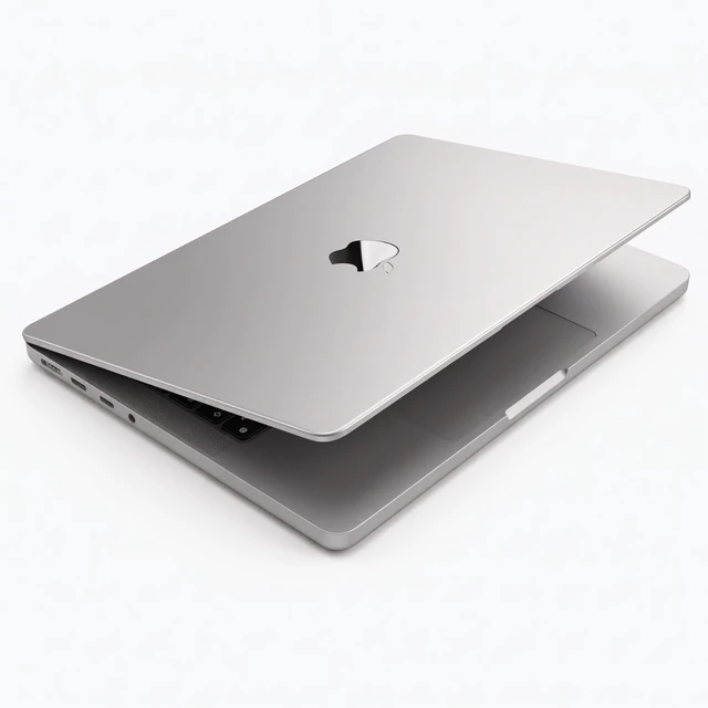 Alt view image 5 of 6 - Apple MacBook Pro 14" (2023) Apple M3 8-Core CPU 10-Core GPU 8GB RAM 512GB SSD Silver MR7J3LL/A - Good Condition