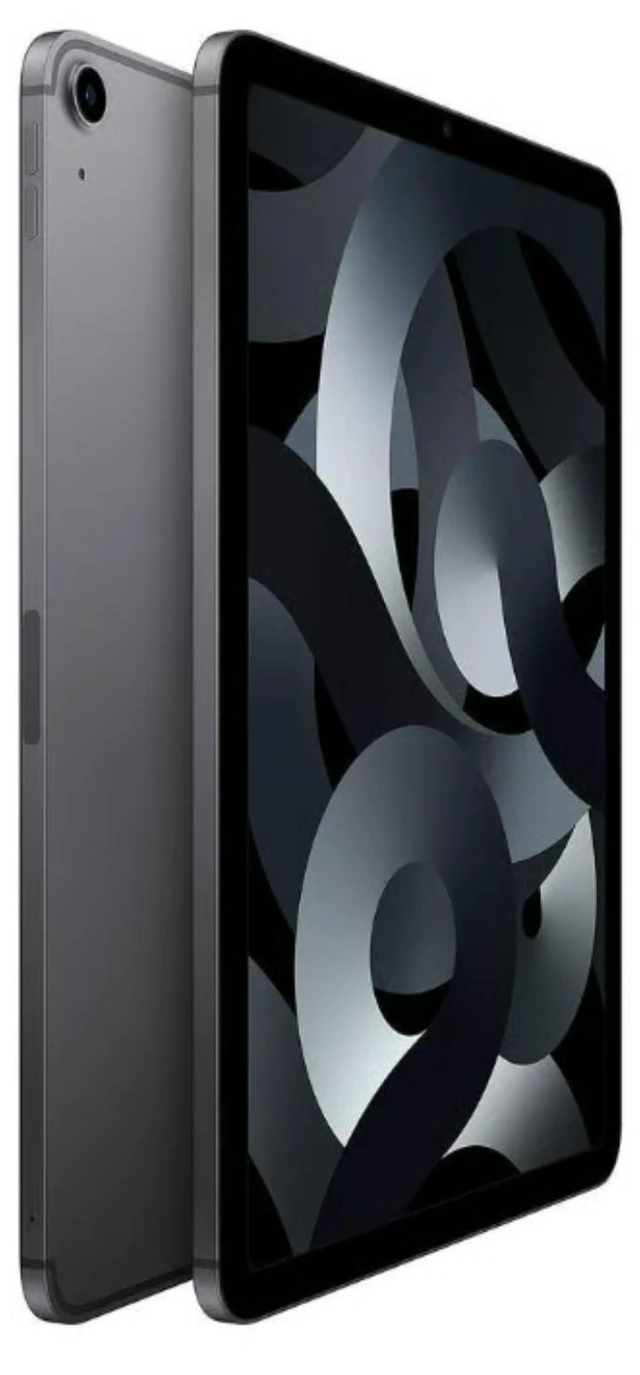Alt view image 3 of 6 - Apple iPad Air 10.9" (2022) Apple M1 8GB RAM 256GB SSD Space Gray MM713LL/A - Very Good Condition