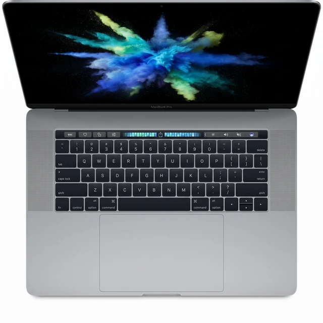 Alt view image 2 of 6 - Apple MacBook Pro 15" (2017) Intel Core i7 2.8GHz 16GB RAM 1TB SSD Space Gray MPTR2LL/A - Good Condition