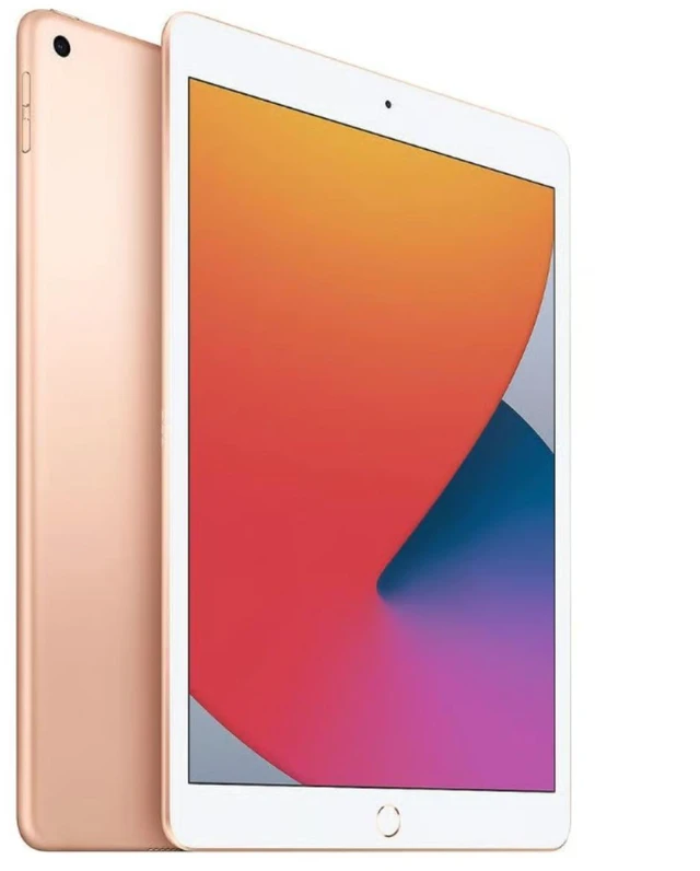 Alt view image 4 of 5 - Apple iPad 8th Gen 10.2" (2020) Apple A12 Bionic 3GB RAM 128GB SSD Gold MYLF2LL/A - Very Good Condition